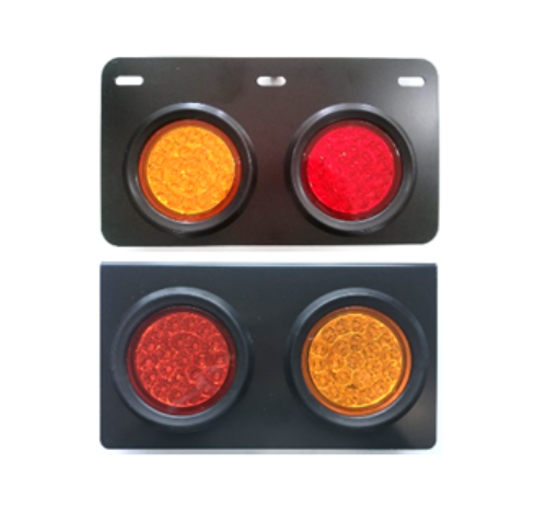 원형LED테일램프 2P ASSY