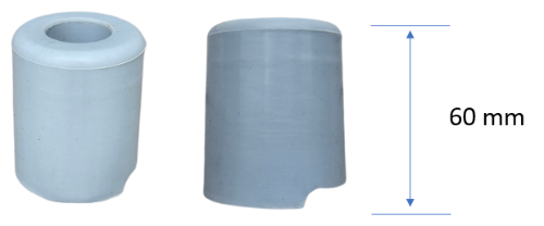 빵고무 사이드 60mm