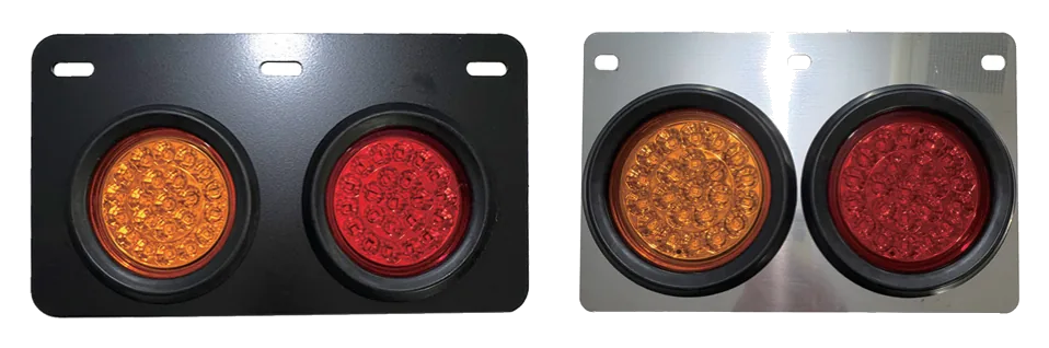 원형LED테일램프 2P ASSY