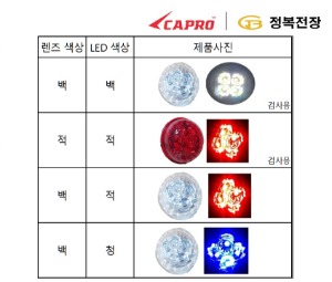 고무뿔등 램프만