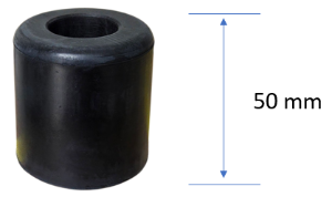 파운드 고무 50mm